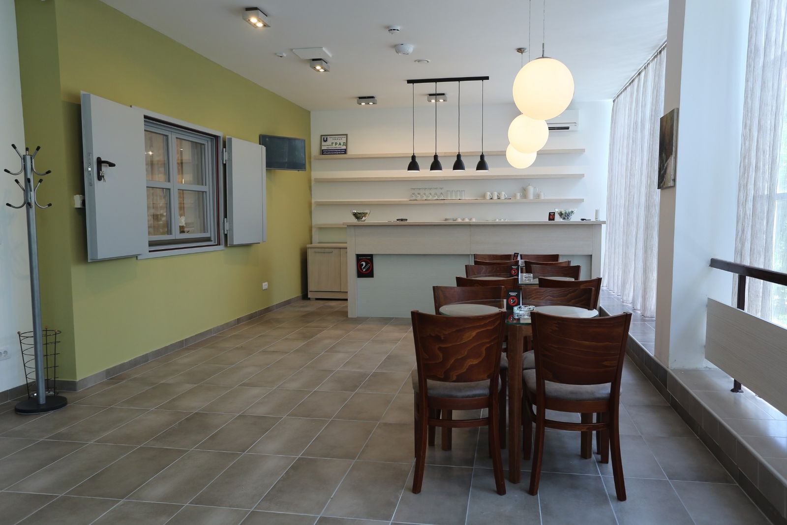 Ulazni deo i recepcija konačišta