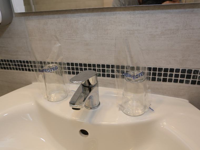 Detalj lavaboa u kupatilu